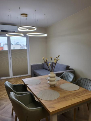 Apartament w Centrum Luksusowy, Full Opcja, Zameldowanie 24h, Duży Parking, Balkon, PlayStation 5, Ekspres, Netflix, Winda, FV, Nowy Budynek